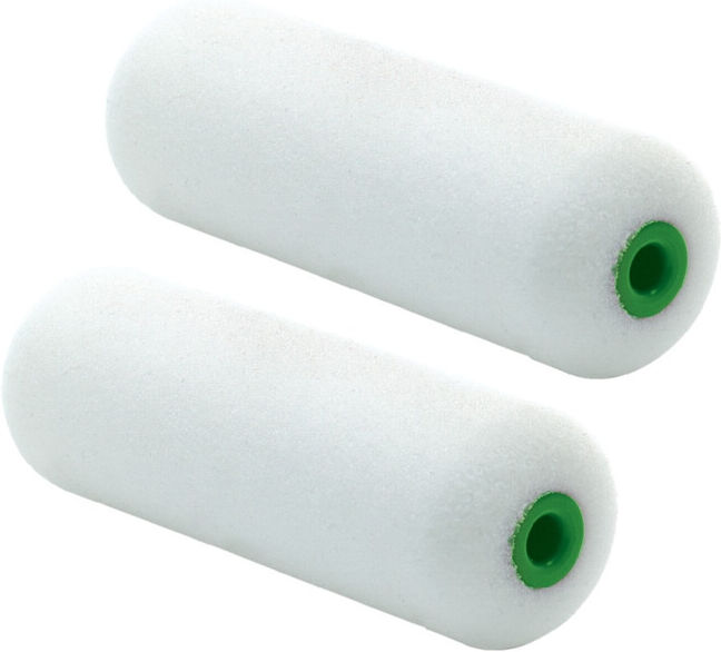 Nölle PROFI BRUSH Rouleau de peinture mousse superfin 10 cm, lot de 2 (10705120)