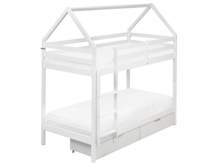 HOCHBETT 90/200 cm Weiß Ternas