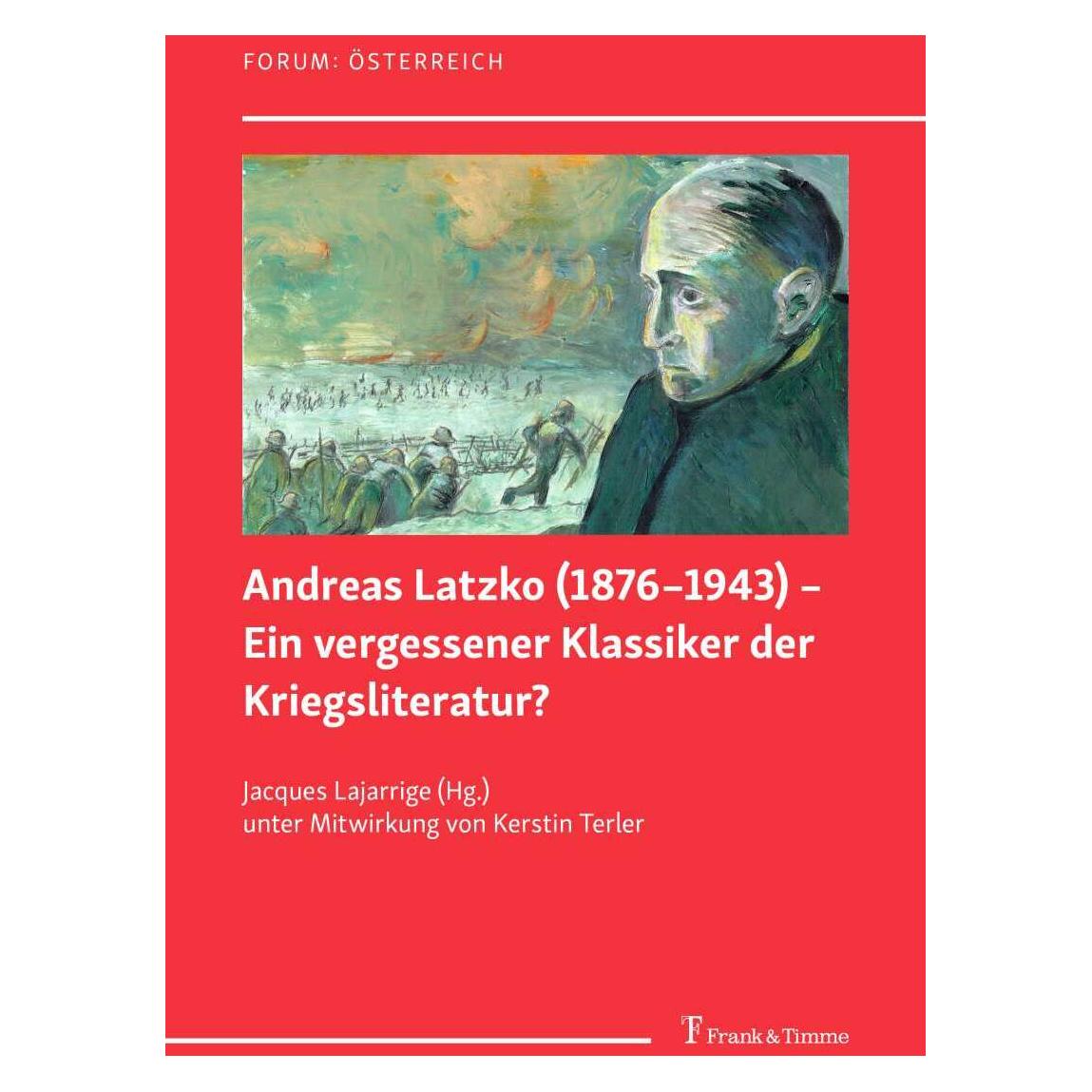 Frank & Timme Andreas Latzko (1876-1943) - Ein verges (Deutsch, Französisch, Softcover, Jacques Lajarrige) (41267405)
