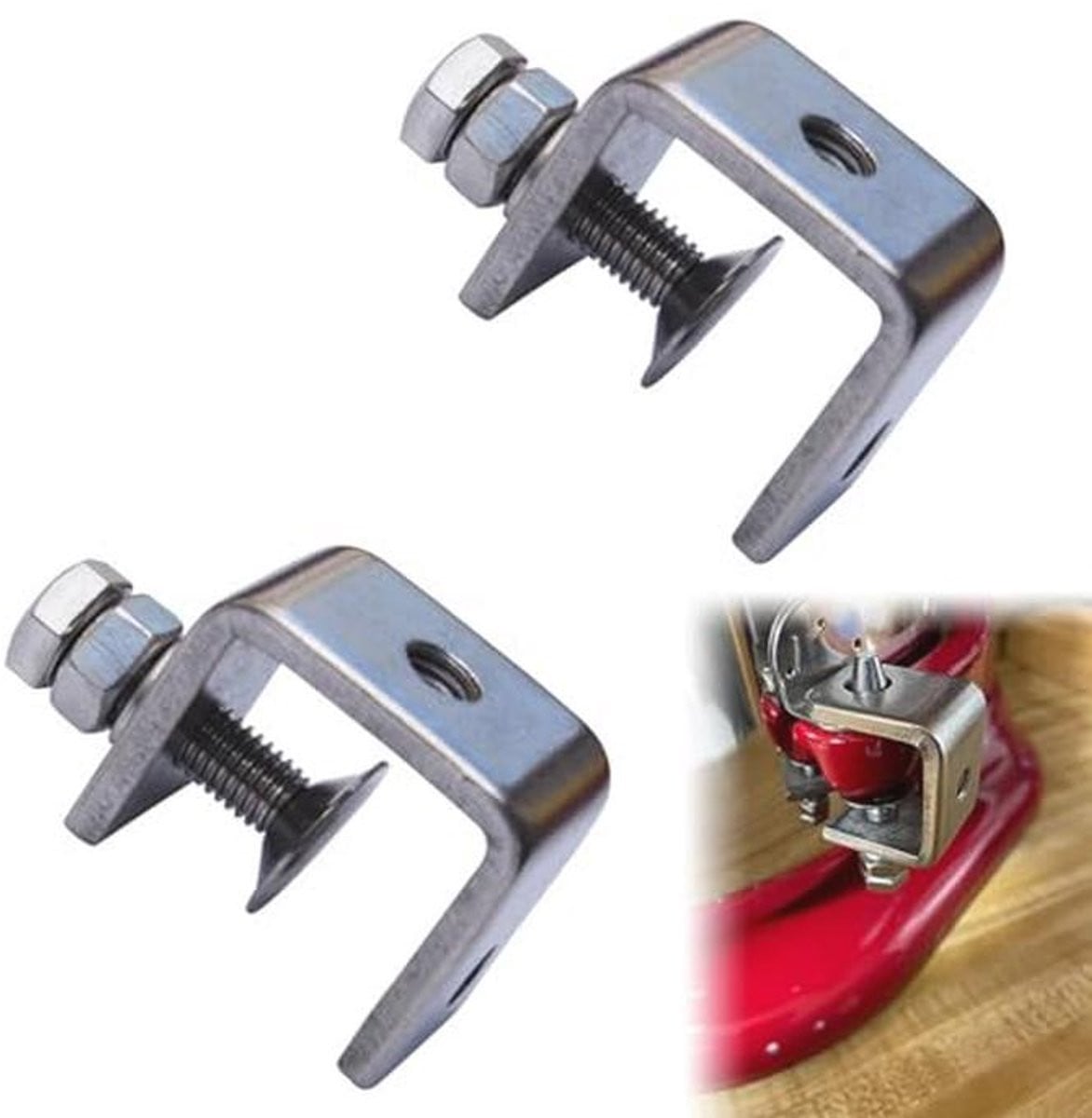 Roestvrijstalen C-klemmen en Schroefklemmen voor Heavy Duty Toepassingen