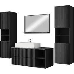 BADMÖBEL-SET Kertos Rillen III