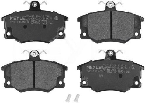 MEYLE 025 208 3317/W Brake pad set