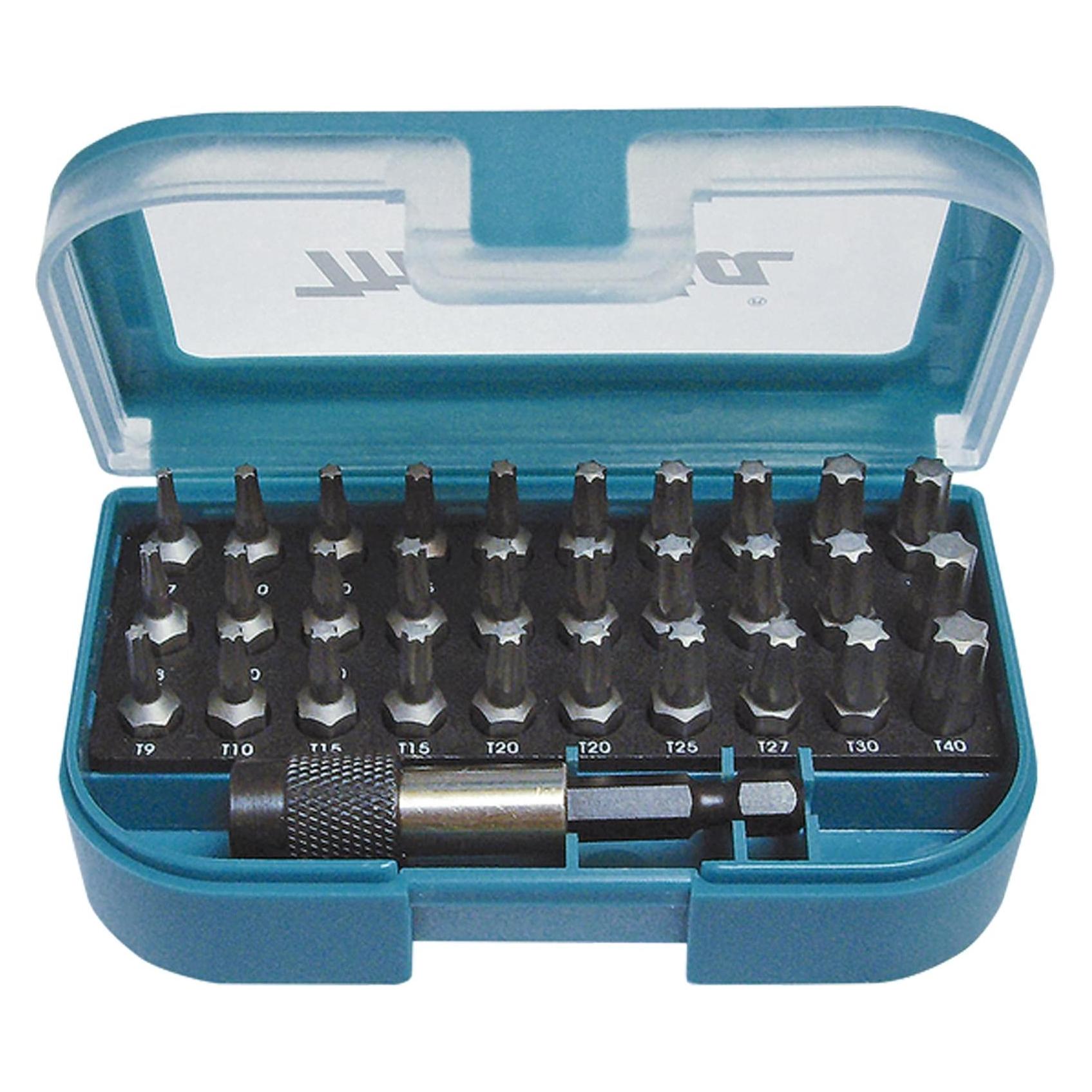 Makita P-73352 Bit-Set 31 teilig Innen-TORX (Innensechsrund TX) (P-73352)