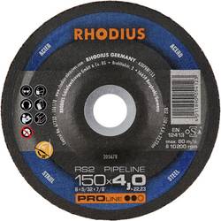 Rhodius 205678 RS2 PIPELINE Schruppscheibe Durchmesser 76 mm Stahl 25 St.
