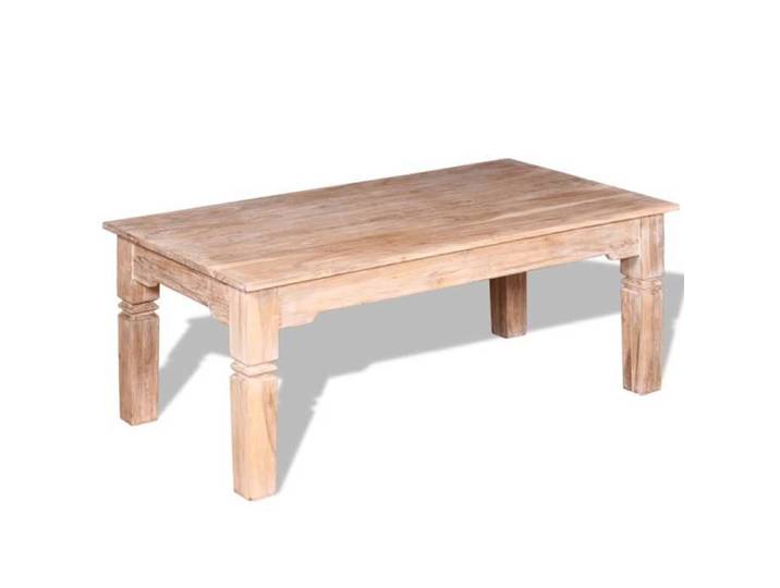 Petite Table - Brun - Table basse/du Thé - Bois d'acacia 110x60x45 cm T5464