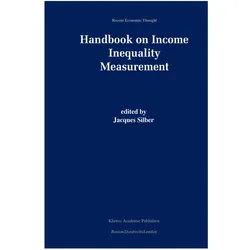 Handbook of Income Inequality Measurement, Fachbücher