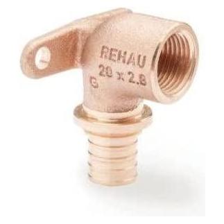 Rehau Pressfitting RAUTITAN RX Wandwinkel 20 mm x 1/2" (14563591001)