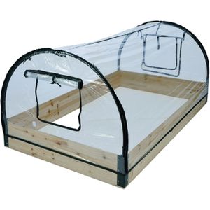 Böttcher-AG Gewächshaus 62365, 1 m² Fläche, 120 x 80 x 50 cm, Folie
