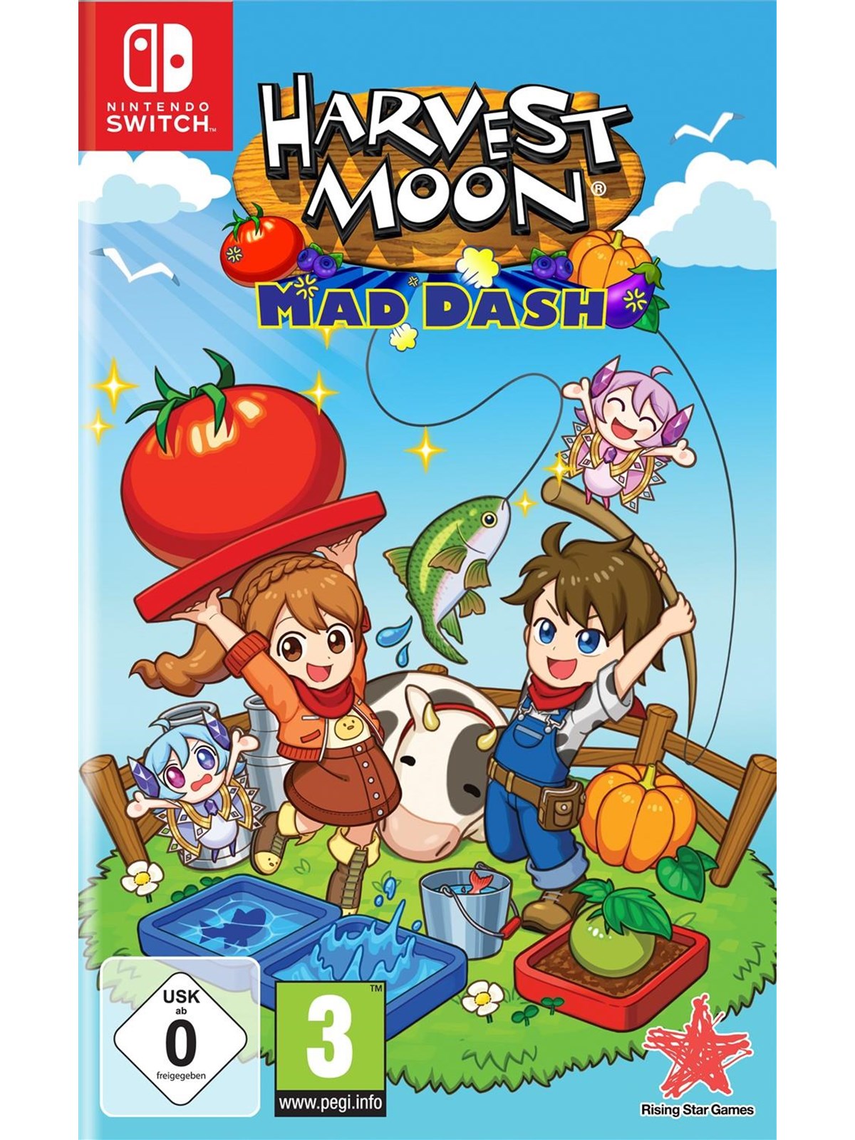 Harvest Moon: Mad Dash (Code in a Box) - Nintendo Switch - Strategie - PEGI 3