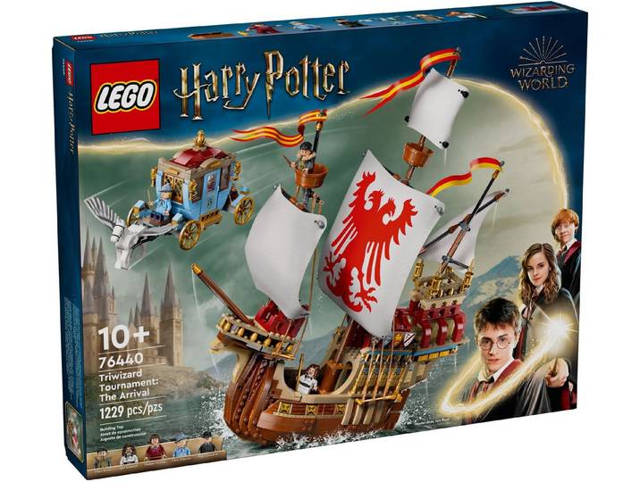 LEGO® LEGO® Harry Potter 76440 Trimagisches Turnier: Die Ankunft Konstruktionsspielsteine, (1229 St)