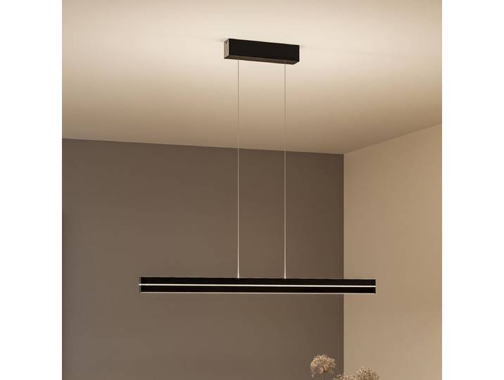 Suspension LED 100 x 6 x 3cm Noir PVC LED Module LED