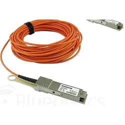 CBO Alcatel-Lucent QSFP-H40G-AOC10M-AL kompatibles BlueOptics AOC QSFP BO252503K10M, Transceiver, Orange