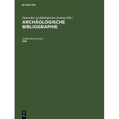 1956, Gebundene Ausgabe von , De Gruyter, 978-3-11-230882-0