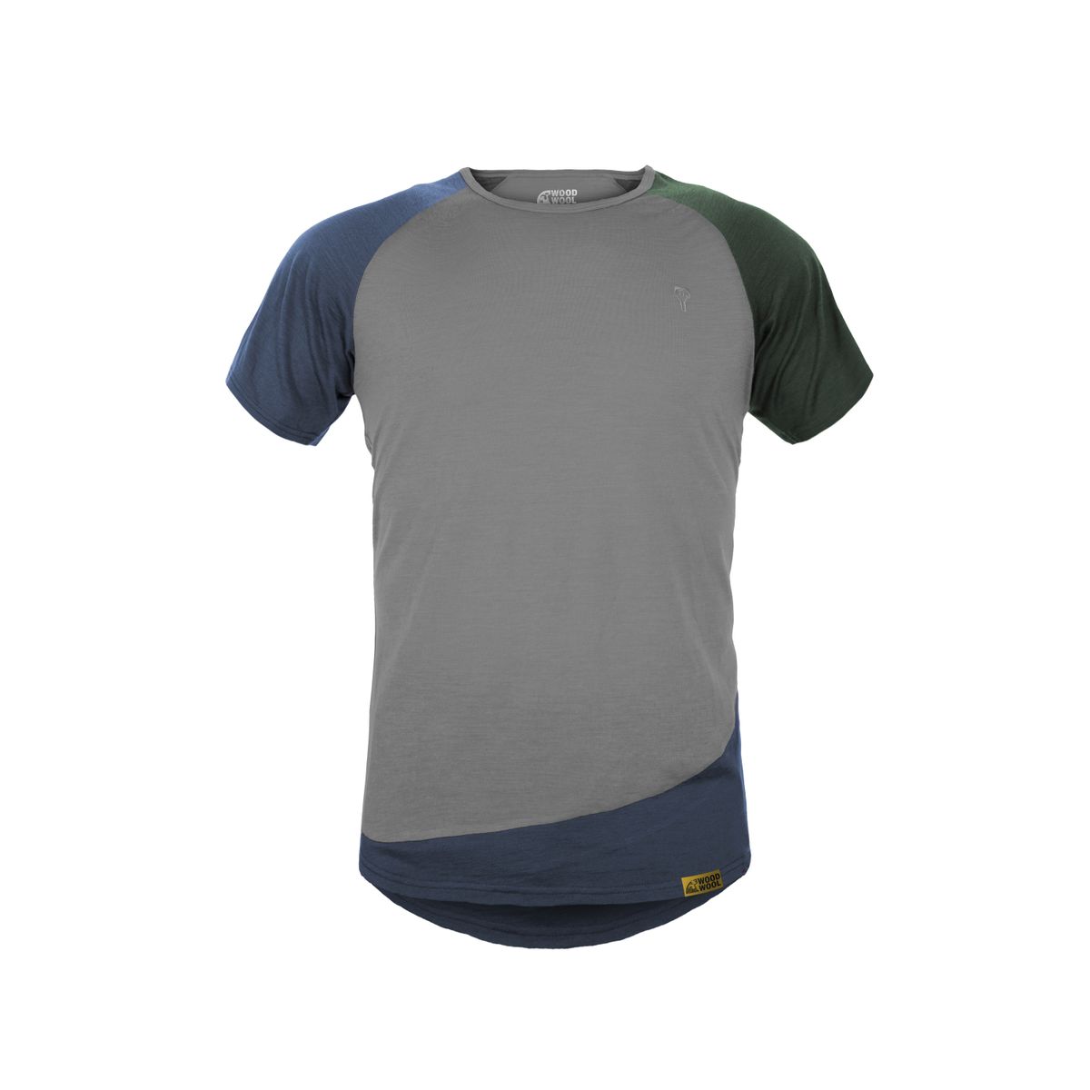 Grüezi Bag Woodwool T-shirt Mr. Kirk slate grey (2001) S 2700-2001-S
