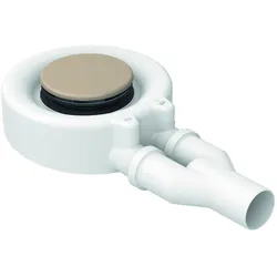 BetteScope Ablaufgarnitur, seitlich, Ablaufleistung 0,85 l/s, B574-424, Farbe: Sand