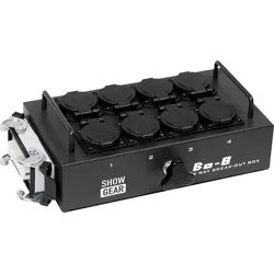 Showgear BO-8-S1 8 Schuko- und 1x 16-Pin-Anschluss