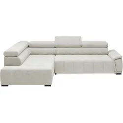 Ecksofa Gremio Links Sandfarben