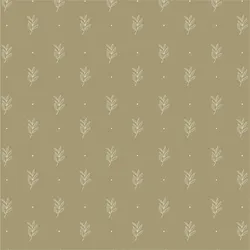 IB Laursen Papier Serviette mit Blattmuster 50er, 40 x 40 cm, grün