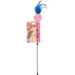 ZOLUX Angelrute Spielzeug für Katze Pompon