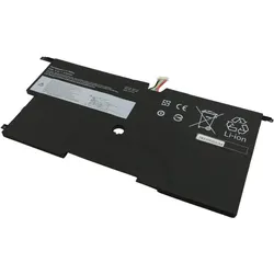 Avizar Akku für ThinkPad X1 Carbon 14,8V (3100 mAh), Notebook Akku, Schwarz