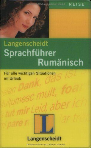 Langenscheidt Sprachführer Rumänisch: Für alle wichtigen Situationen auf der Reise: Für alle wichtigen Situationen im Urlaub - Preis vom 30.09.2026 09:01:18 h
