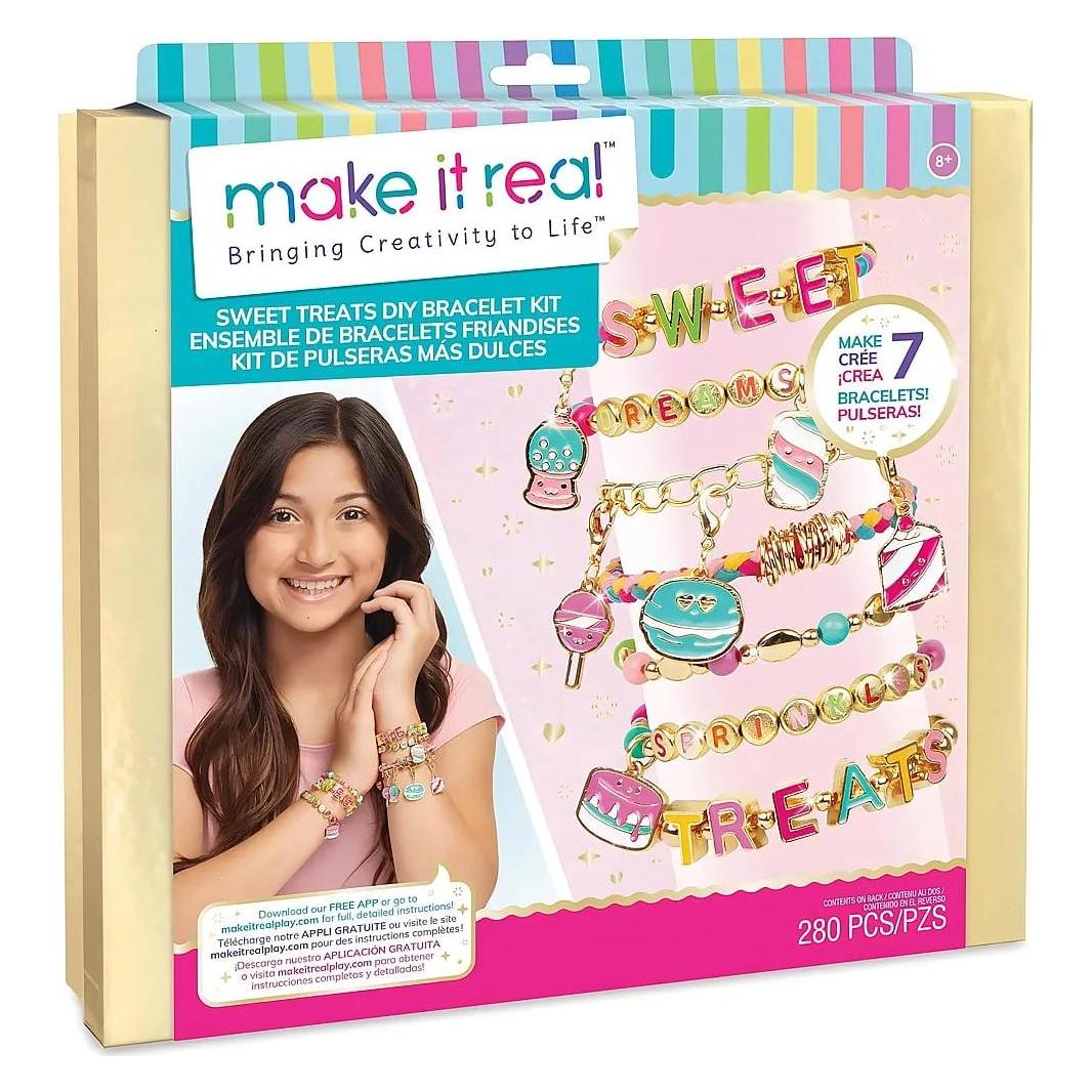 Make it Real DIY Bracelet set Sweet treats (695929017286)