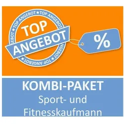 AzubiShop24.de Kombi-Paket Sport- und Fitnesskaufmann Lernkarten, Schulbücher von M. Rung-Kraus, Jennifer Christiansen