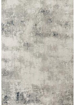 MDA Rugs Trellis Cream and Gray Abstract Indoor/Outdoor Rug