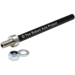 Kid Axle - Steckachse für Fahrradanhänger, The Robert Axle Project, Enthaltene Spacer: keine, Größe: M12x1.75mm 170 mm, Farbe: Schwarz, VE: 1 St.