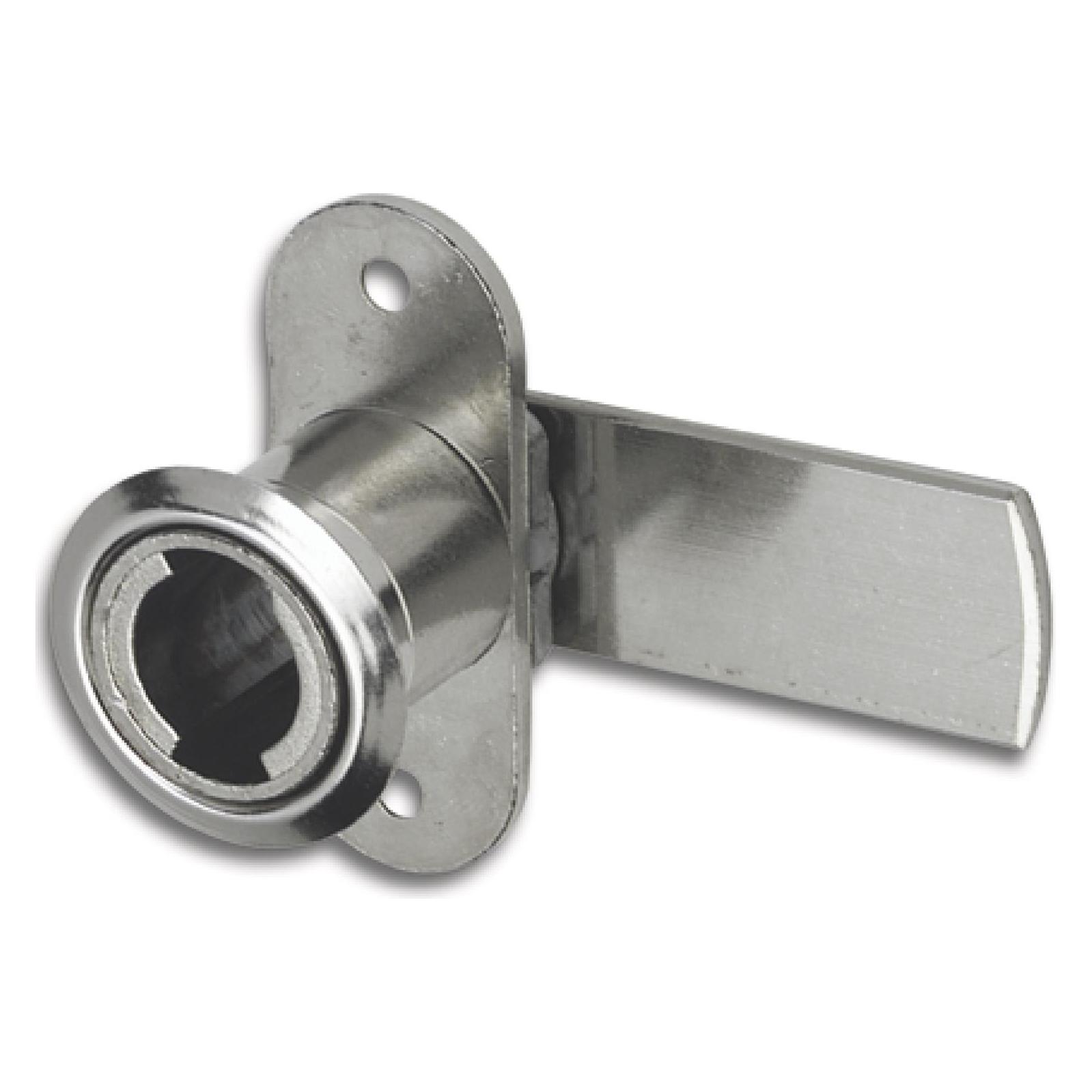 Hekna Zylinder-Hebelschloss 6070 Typ 505 links, Schliesshebel glatt, L 40 mm (42726836)