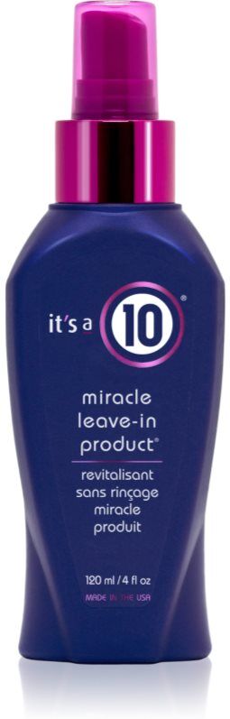 it's a 10 Miracle Leave-in Product après-shampoing sans rinçage en spray 120 ml
