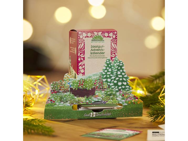 Saatgut-Adventskalender Winterlandschaft
