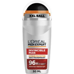 4x L'Oréal Paris, Deo, Invincible (Roll-on, 50 ml)