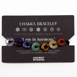 Chakra String Bracelets - Mini Donuts