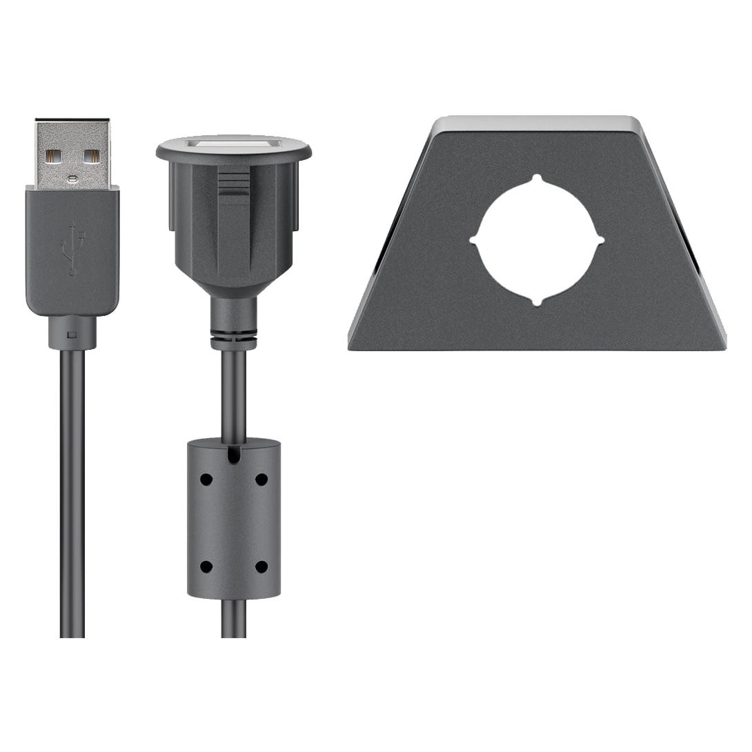 Goobay Hi-Speed Verlängerungskabel (2 m, USB 2.0) (93351)