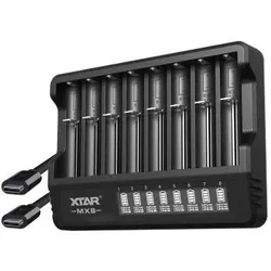 XTAR MX8 Ladegerät