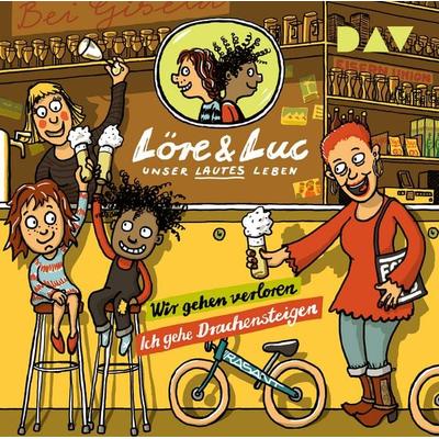 Löre & Luc – Unser lautes Leben (5). Folge 9: Wir gehen verloren / Folge 10: Ich gehe Drachensteigen - Jenny Alten,Johannes Disselhoff,Leonie Below,