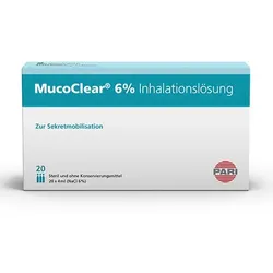 MucoClear 6% Inhalationslösung 20X4 ml
