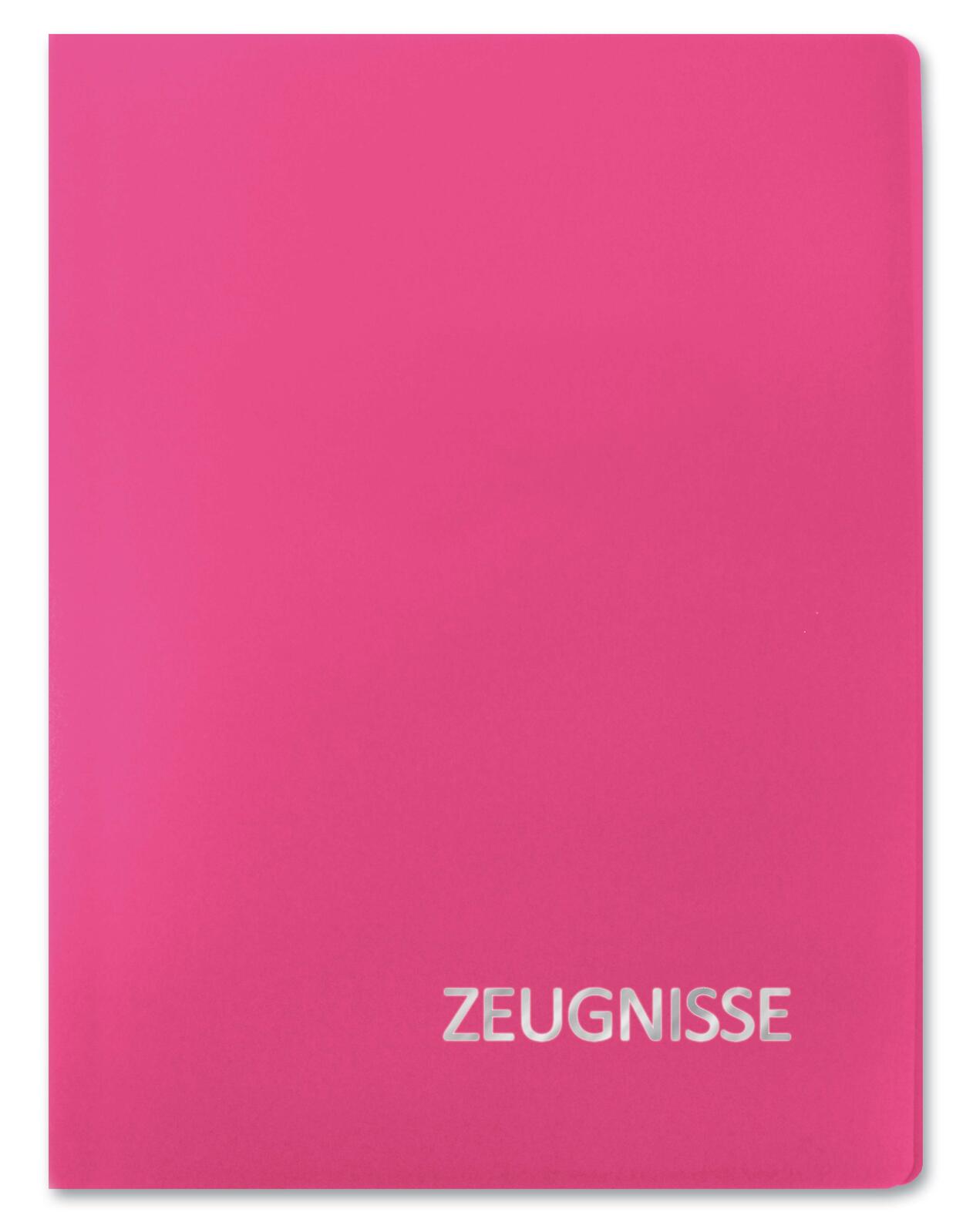 ROTH Zeugnismappe DIN A4, magenta 88570