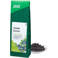 HEIDELBEEREN ARZNEITEE Myrtilli fructus Bio Salus 100 g