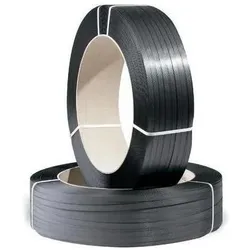 Transpak, Verpackungsmaterial, Umreifungsband Bandbreite16xStärke0,5mm Länge 2000m PP schwarz Kerndurchmesser 406mm
