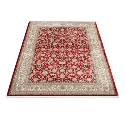 OCI DIE TEPPICHMARKE "INSPIRATION KESHAN" rechteckig 12 mm Höhe Glanz Viskose, mit Fransen, Hoch Tief Struktur, Vintage, Wohnzimmer