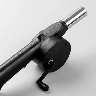 Friendly Fresh Finds Portable BBQ Blower Hand Crank Fan For Charcoal Grills And Camping Portable BBQ Blower Hand Crank Fan For Charcoal Grills And Camping