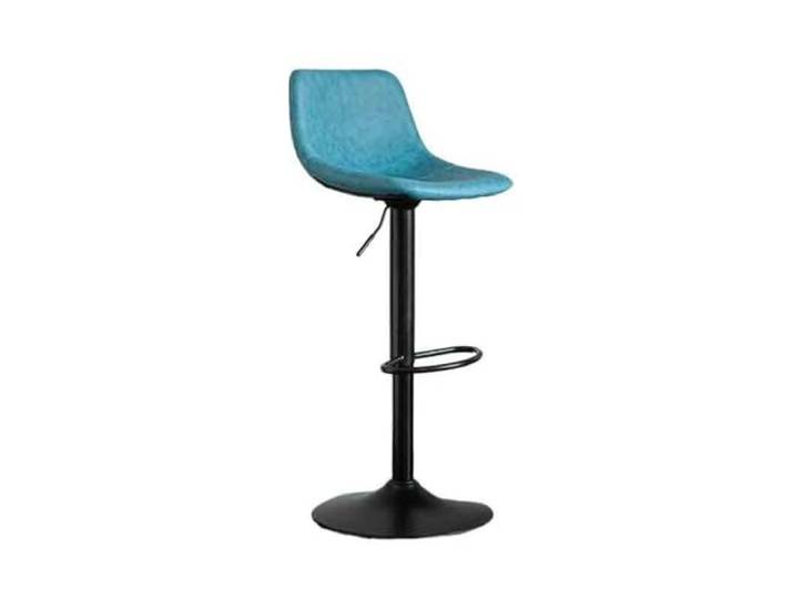 Bvn5kQ3dy Barstühle Esszimmer-Barhocker, höhenverstellbar, drehbar, hohe Hocker, Café-Stühle(Blue)