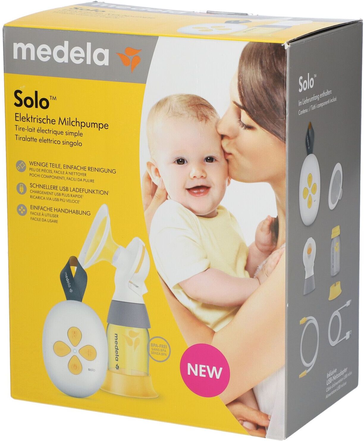 Medela Solo Milchpumpe 1 St Pumpe