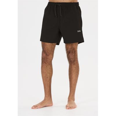Badeshorts NOU "Fortuna", Herren, Gr. XL, US-Größen, schwarz, 100% Polyester, unifarben, Badehosen Badeshorts, mit Mesh Innenhose