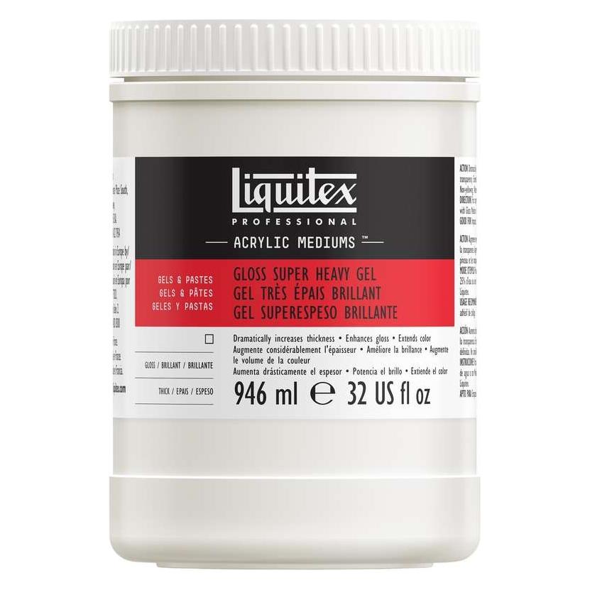Winsor & Newton Acrylic medium gloss super heavy gel 946ml (946 ml) (7432)