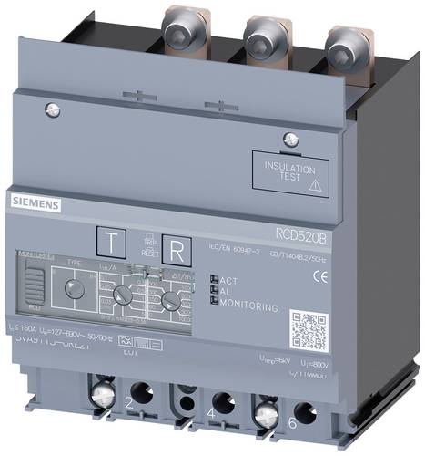 Siemens 3VA9113-0RL21 Differenzstrom-Schutzgerät 1St.