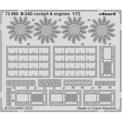 Eduard B-24D part I for Airfix