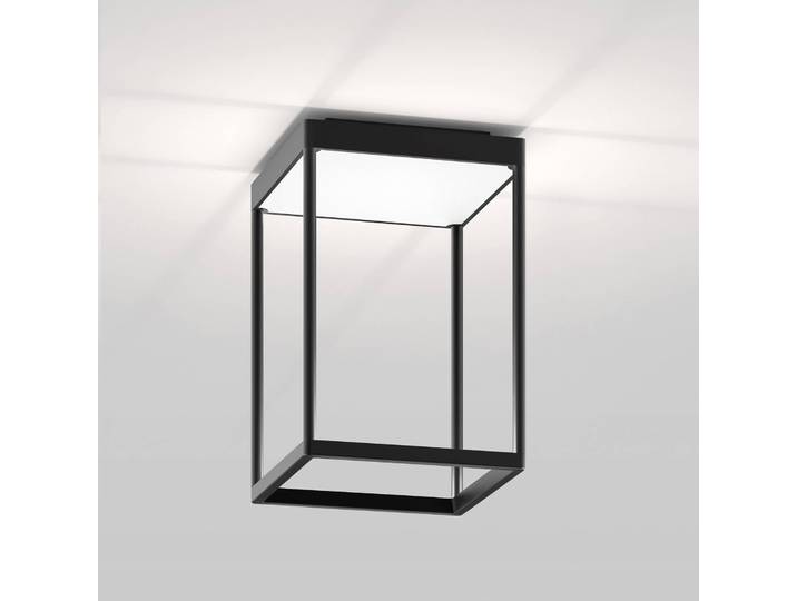 Serien Lighting LED Deckenlampe Reflex 2 S, dimmbar, schwarz, für Wohn- / Esszimmer, Aluminium, Design, LED Deckenleuchte